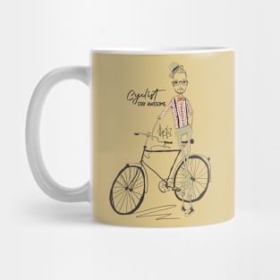 Hipstez clclist Mug